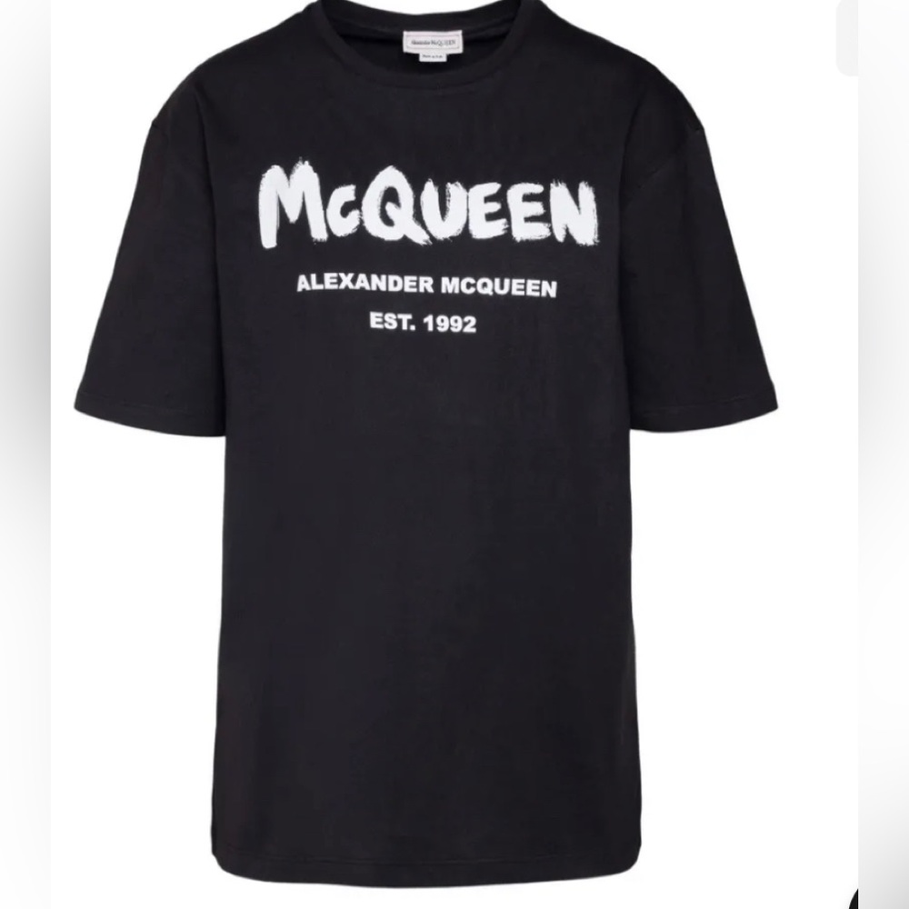 Alexander Mcqueen Unisex Print Tee shirt Sz 38/M